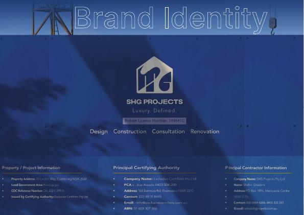 SHG Project — Brand Book